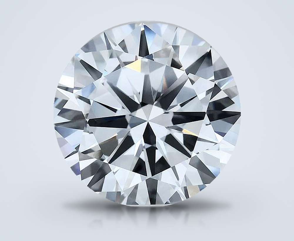 6.00 Carat Round Lab Diamond