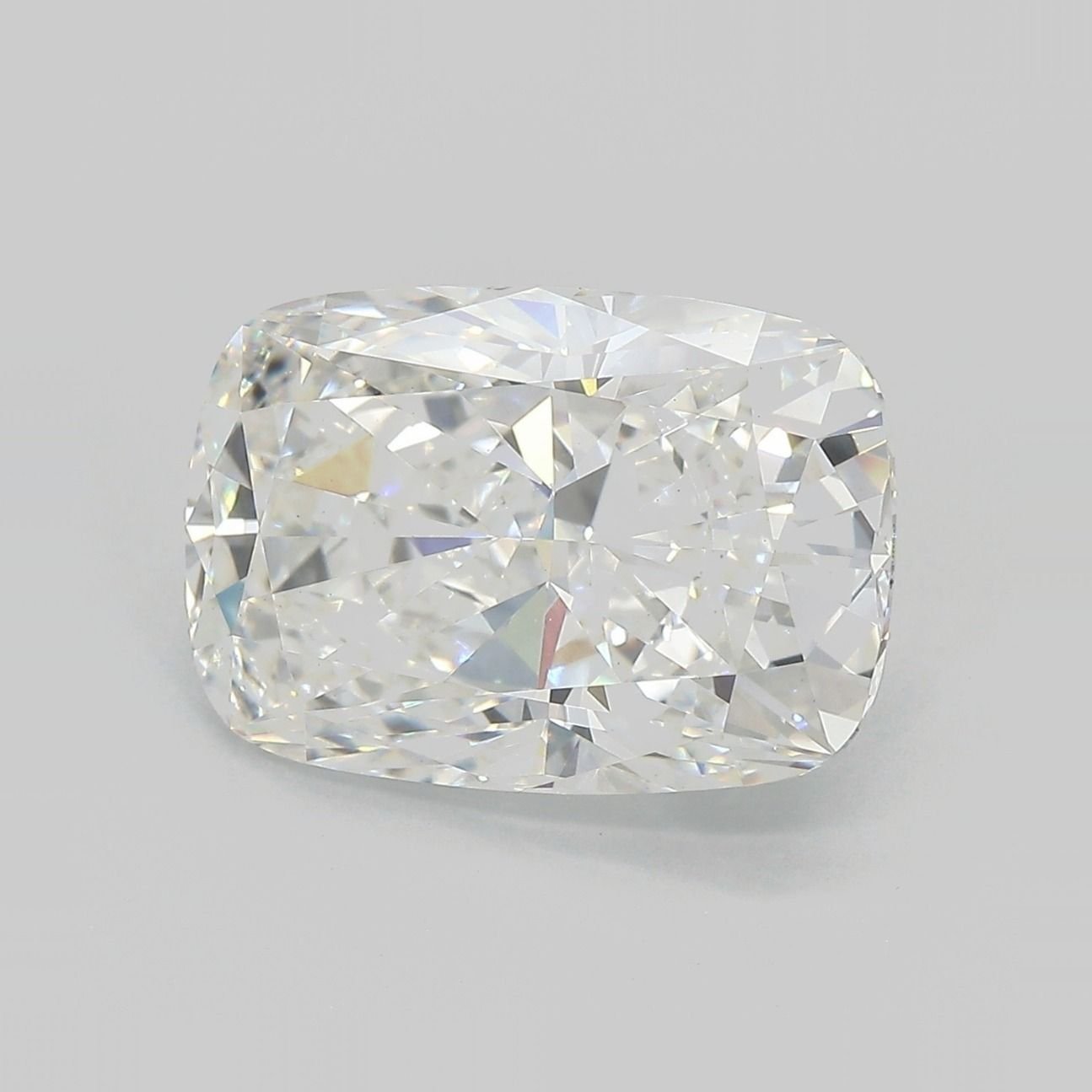 7.58ct F VS1 Very Good Cut Cushion Lab Grown Diamond