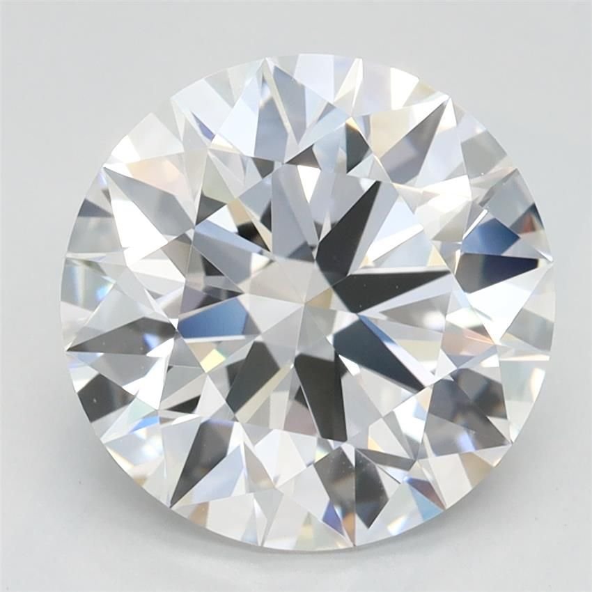 3.14ct D IF Rare Carat Ideal Cut Round Lab Grown Diamond
