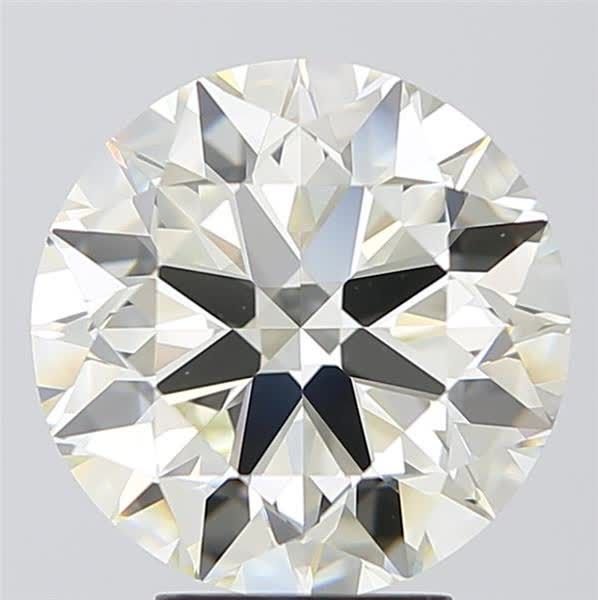 5.00ct J VVS1 Ideal Cut Round Diamond