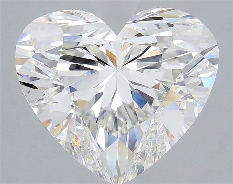 5.06ct F VS1 Rare Carat Ideal Cut Heart Lab Grown Diamond
