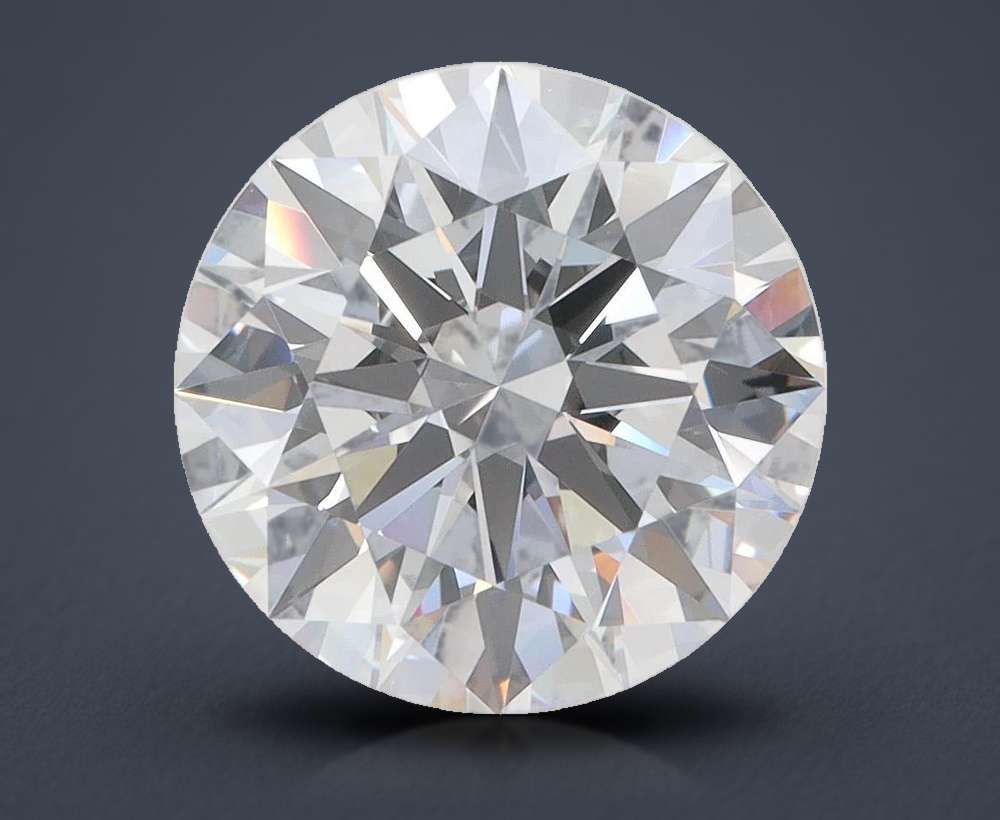 4.46 Carat Round Lab Diamond