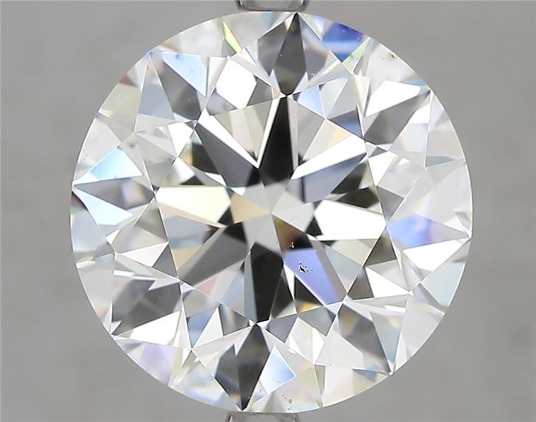 6.03ct I SI1 Excellent Cut Round Diamond