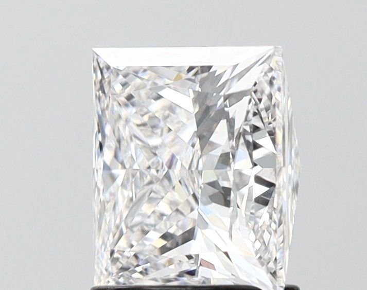 2.09ct E VVS2 Rare Carat Ideal Cut Princess Lab Grown Diamond