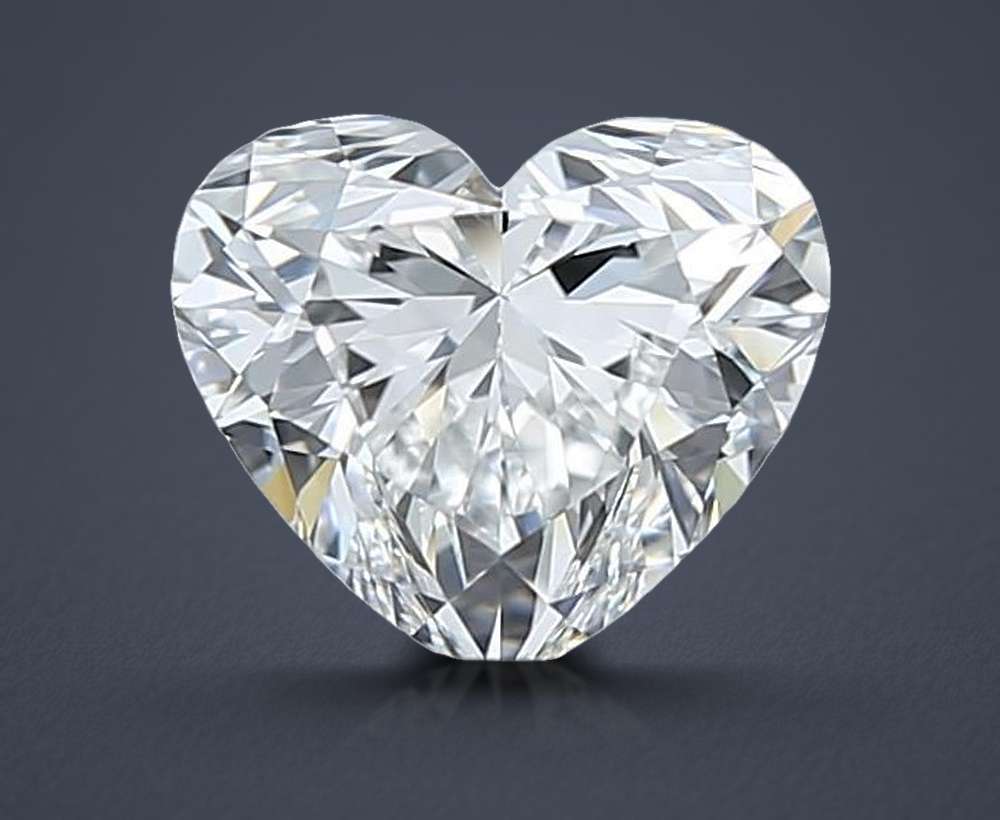 0.90 Carat Heart Natural Diamond
