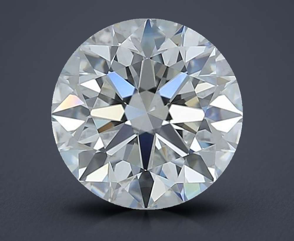 1.60 Carat Round Natural Diamond