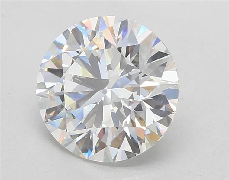 3.46ct F VS1 Rare Carat Ideal Cut Round Lab Grown Diamond