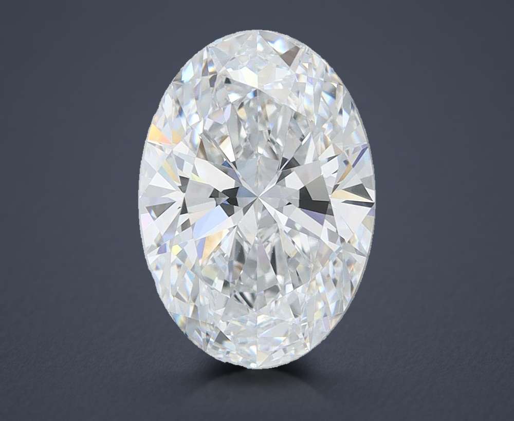 2.50 Carat Oval Lab Diamond