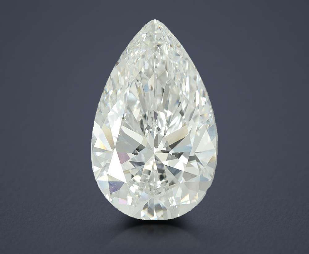 10.54 Carat Pear Lab Diamond
