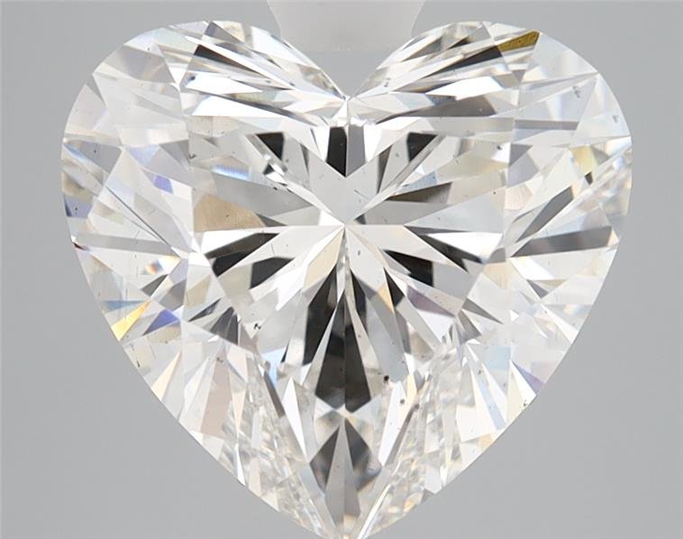 4.10ct G VS2 Rare Carat Ideal Cut Heart Lab Grown Diamond