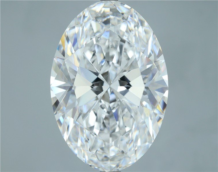 11.04ct E VS1 Rare Carat Ideal Cut Oval Lab Grown Diamond