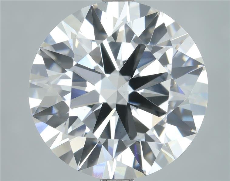 5.02ct D VS1 Rare Carat Ideal Cut Round Lab Grown Diamond