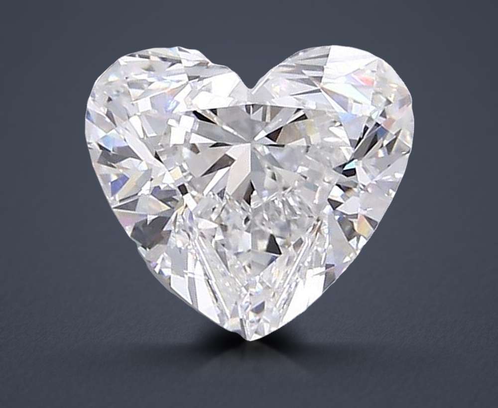 6.50 Carat Heart Lab Diamond
