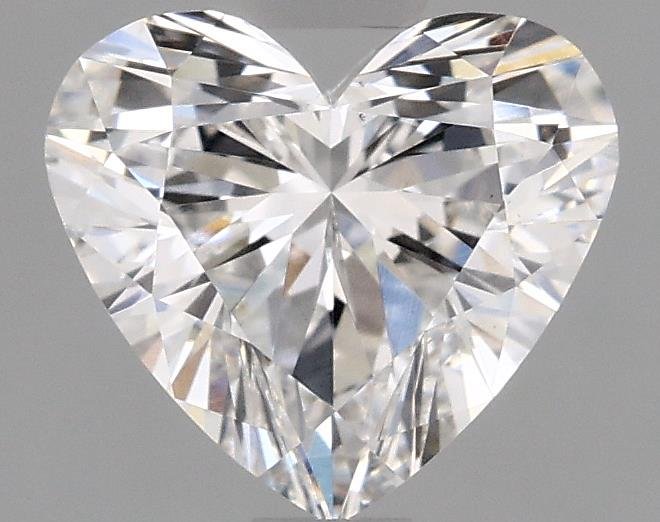 0.98ct E VS1 Rare Carat Ideal Cut Heart Lab Grown Diamond