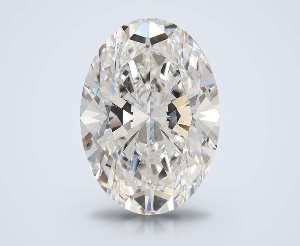 7.20 Carat Oval Lab Diamond