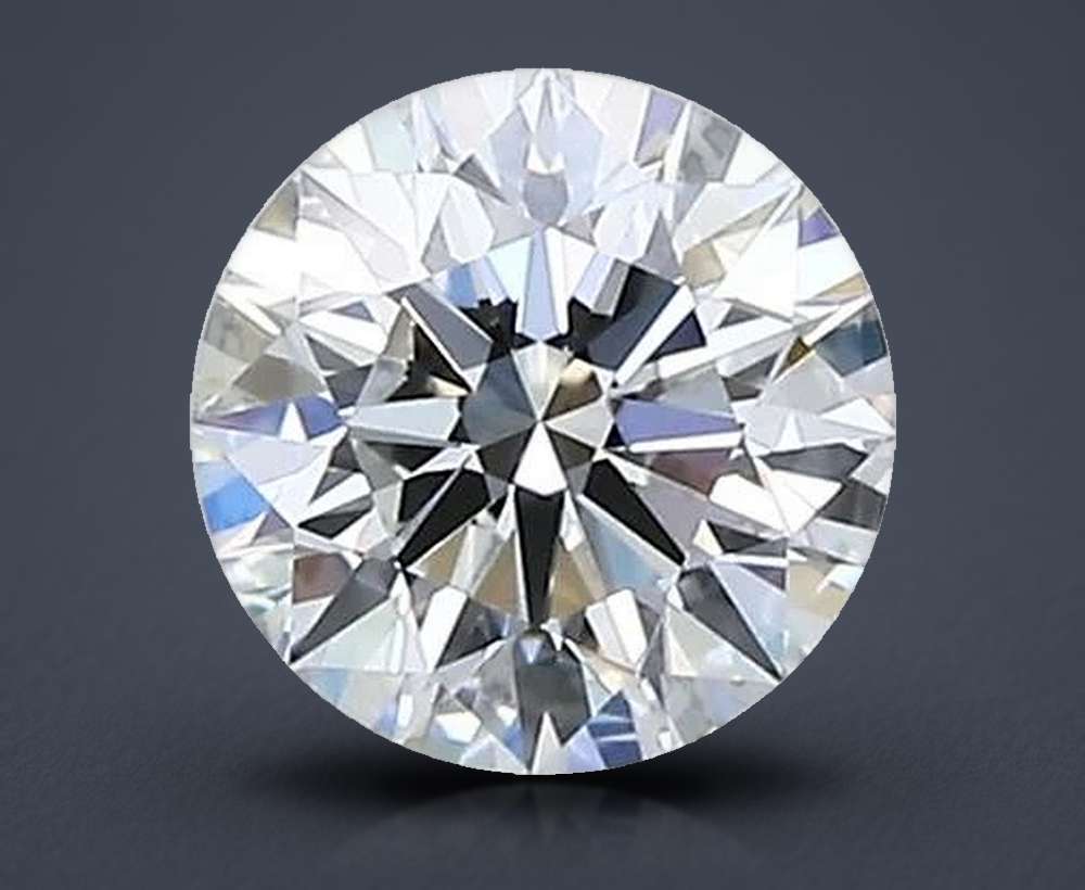 0.61 Carat Round Natural Diamond