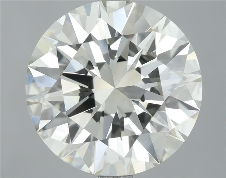 5.14ct K SI1 Excellent Cut Round Diamond