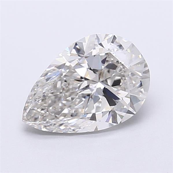 1.67ct F VVS2 Rare Carat Ideal Cut Pear Lab Grown Diamond