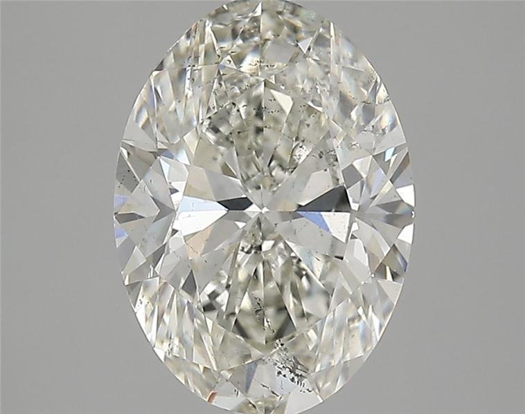 3.01ct K SI2 Very Good Cut Oval Diamond