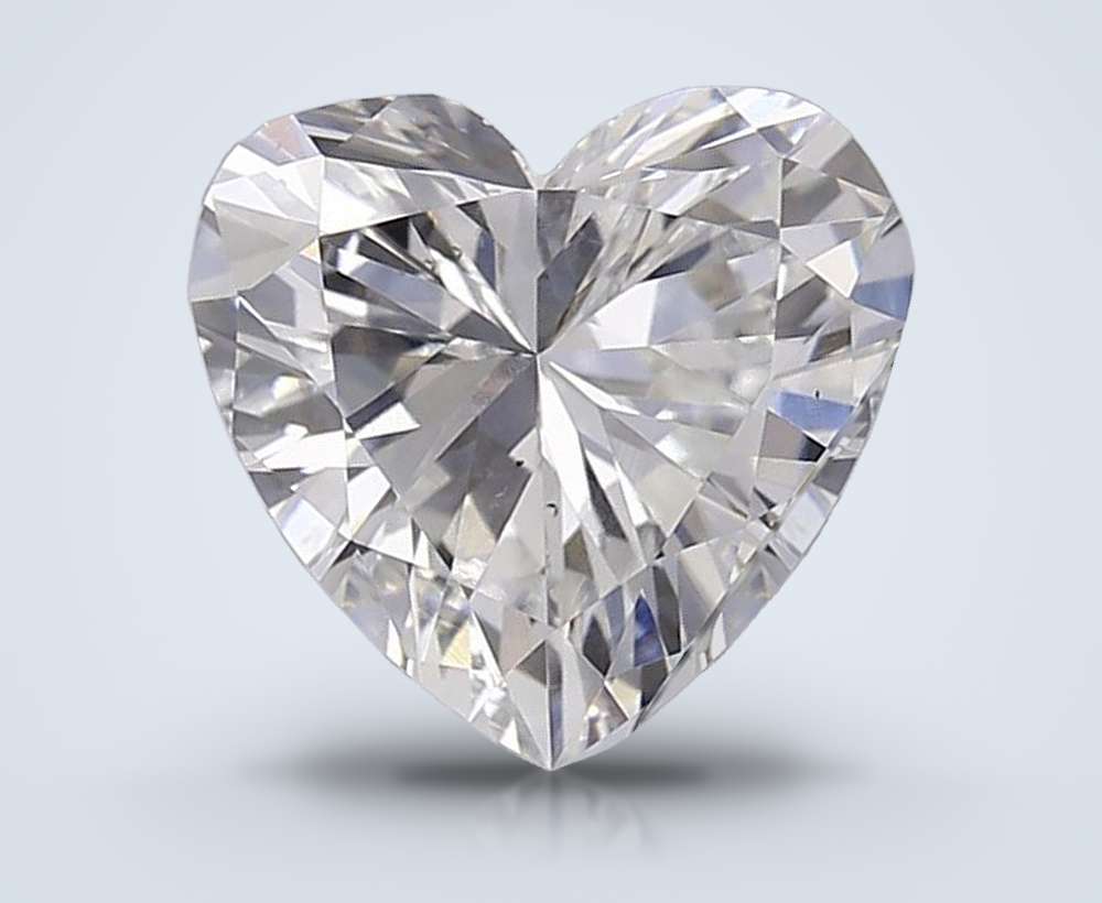 0.82 Carat Heart Lab Diamond