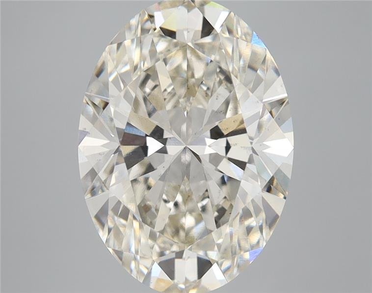 4.57ct I VS2 Rare Carat Ideal Cut Oval Lab Grown Diamond