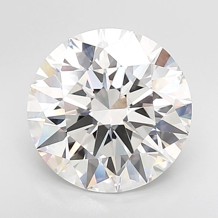 7.04 Carat Round Lab Diamond