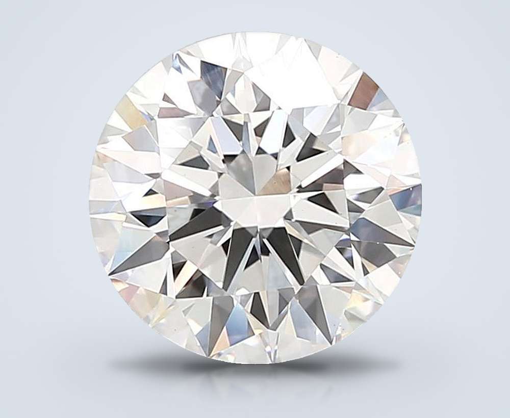 7.04 Carat Round Lab Diamond