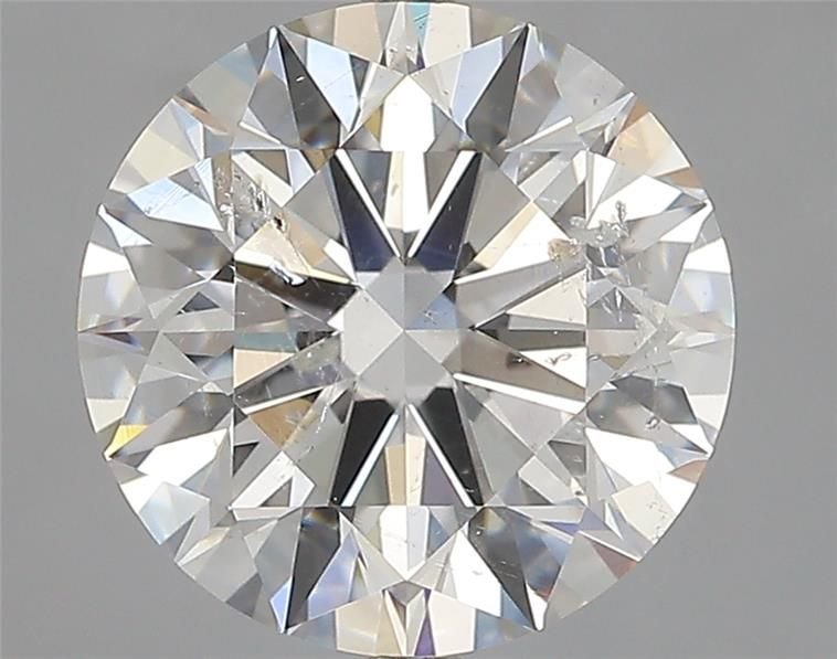 3.03ct G SI2 Rare Carat Ideal Cut Round Diamond