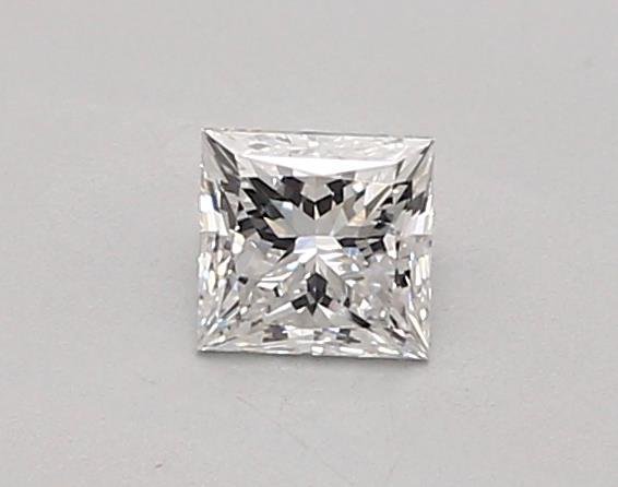 0.45ct D VVS1 Rare Carat Ideal Cut Princess Lab Grown Diamond