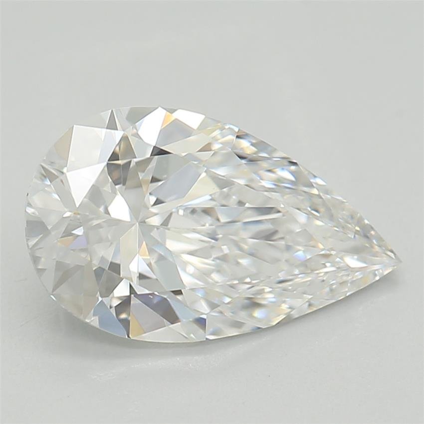 1.04ct D VVS2 Rare Carat Ideal Cut Pear Lab Grown Diamond