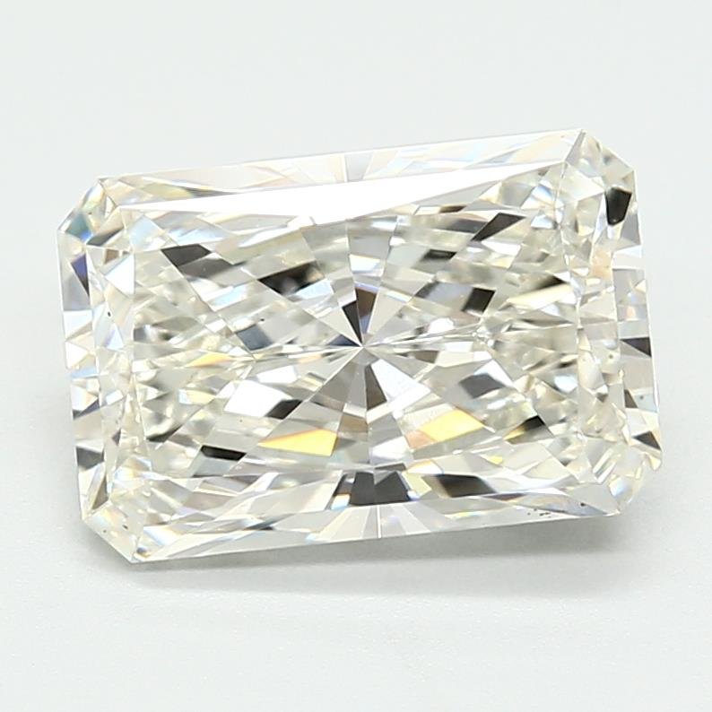 3.64ct H VVS2 Rare Carat Ideal Cut Radiant Lab Grown Diamond