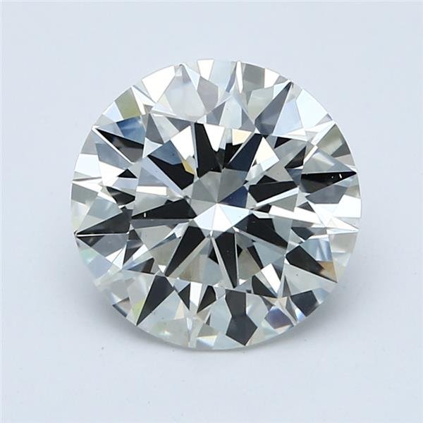 3.04ct F VS1 Rare Carat Ideal Cut Round Lab Grown Diamond