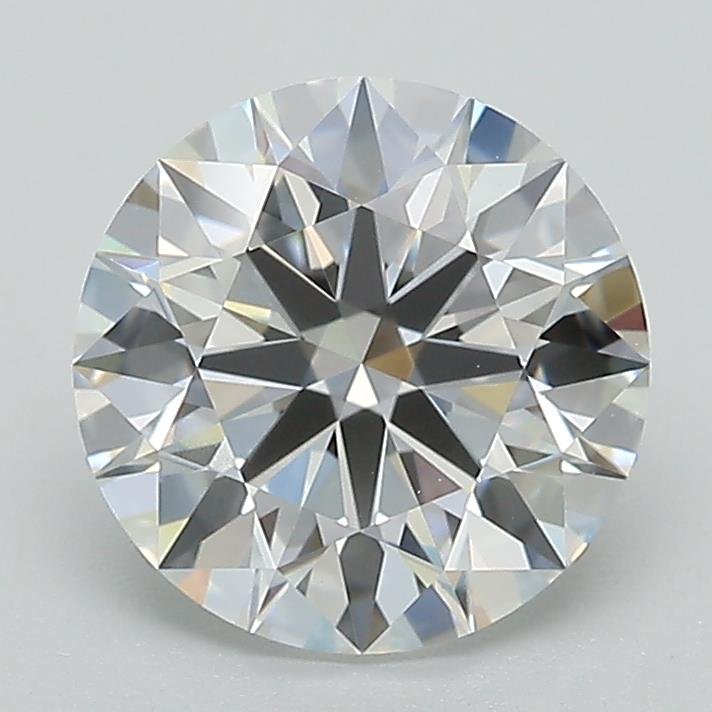 2.03ct D VS2 Rare Carat Ideal Cut Round Lab Grown Diamond