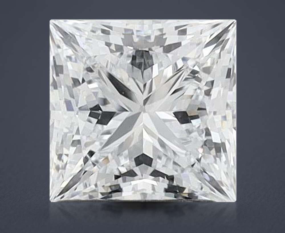 1.50 Carat Princess Lab Diamond