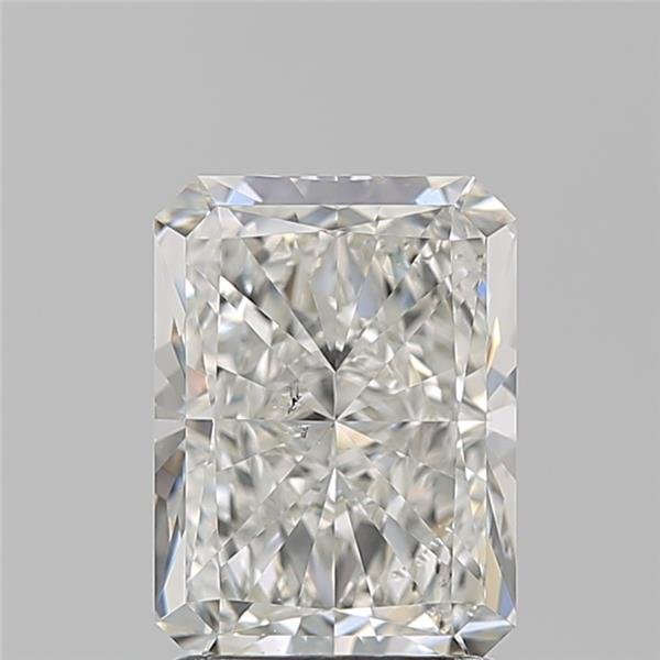 2.03ct I SI1 Rare Carat Ideal Cut Radiant Diamond