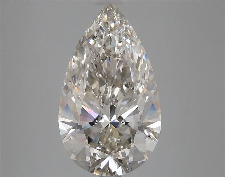 4.31ct I VS2 Rare Carat Ideal Cut Pear Lab Grown Diamond