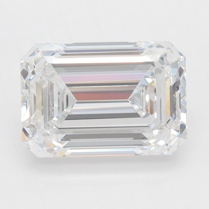 1.53ct D VS1 Rare Carat Ideal Cut Emerald Lab Grown Diamond