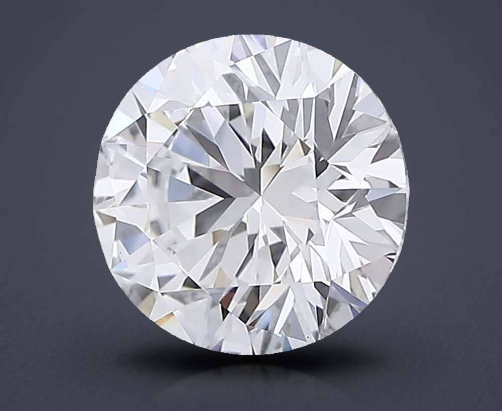 0.81 Carat Round Lab Diamond