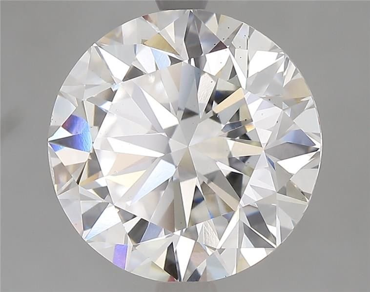 4.00ct G SI1 Very Good Cut Round Lab Grown Diamond