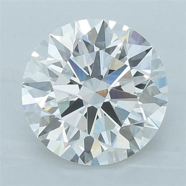 3.06ct F VVS2 Rare Carat Ideal Cut Round Lab Grown Diamond