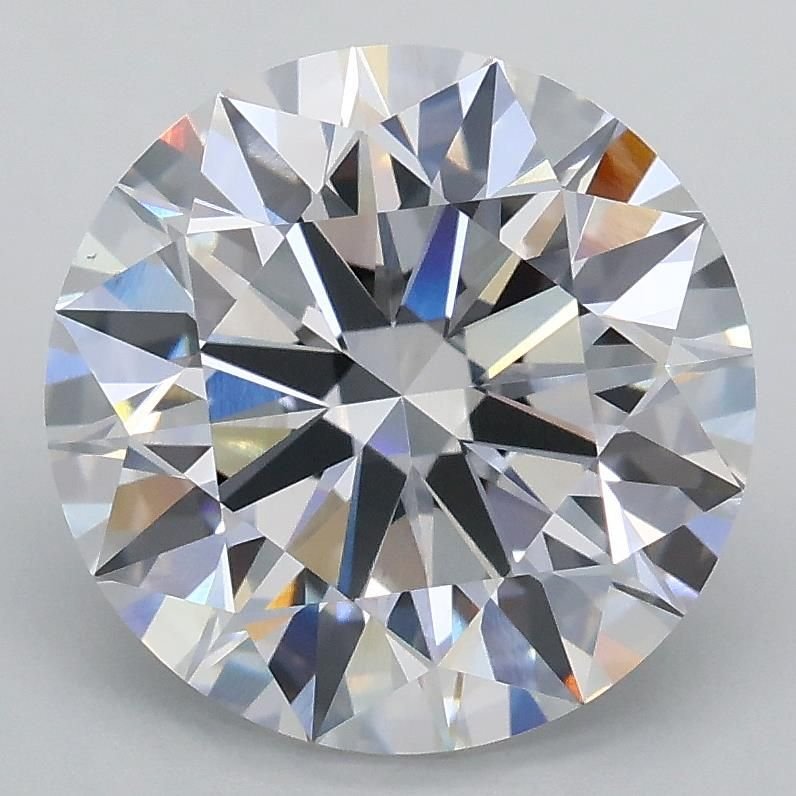 3.09ct E VS1 Rare Carat Ideal Cut Round Lab Grown Diamond