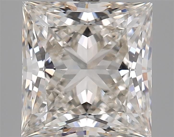 4.21ct I VS1 Rare Carat Ideal Cut Princess Lab Grown Diamond