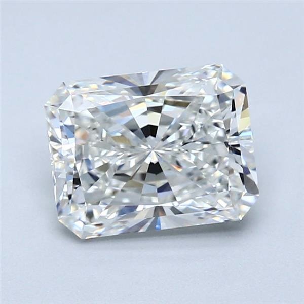 1.51ct H VS1 Rare Carat Ideal Cut Radiant Diamond