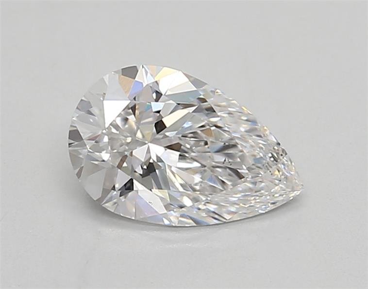 0.89ct D VS2 Rare Carat Ideal Cut Pear Lab Grown Diamond