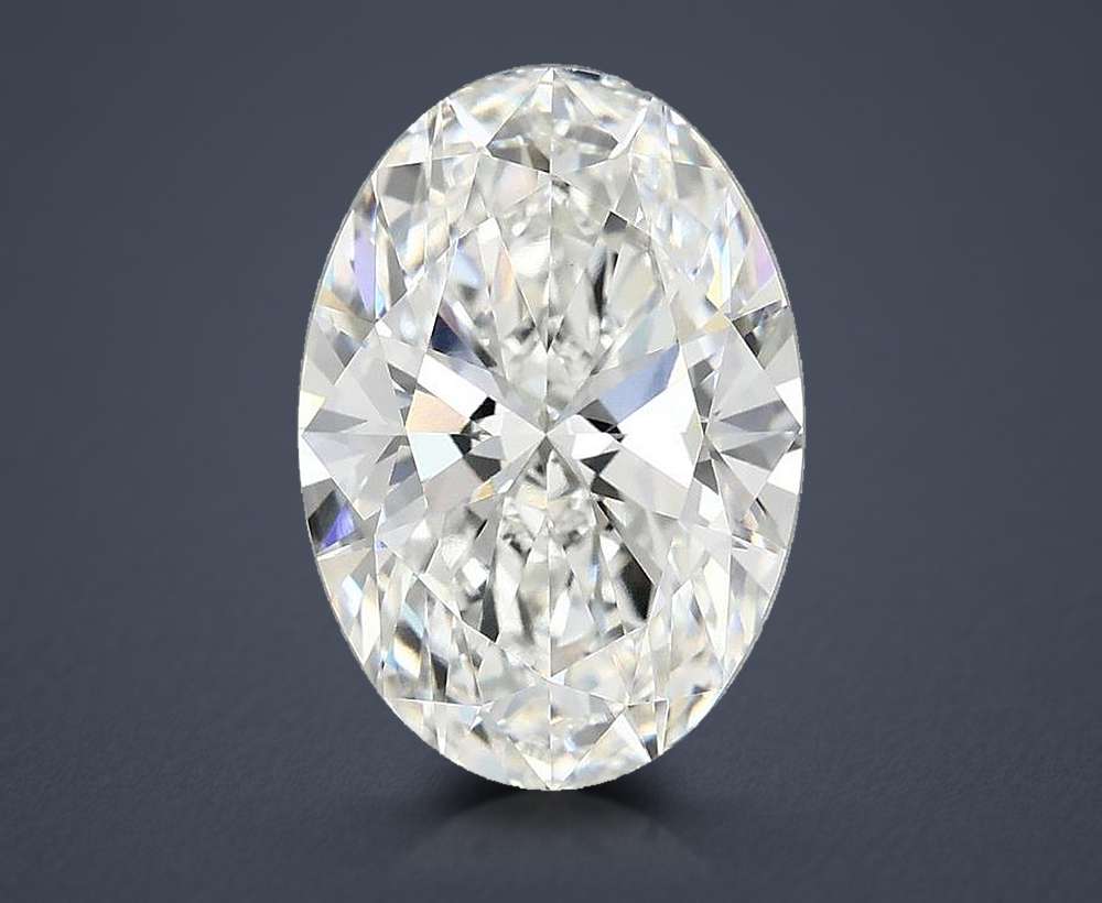 3.81 Carat Oval Lab Diamond