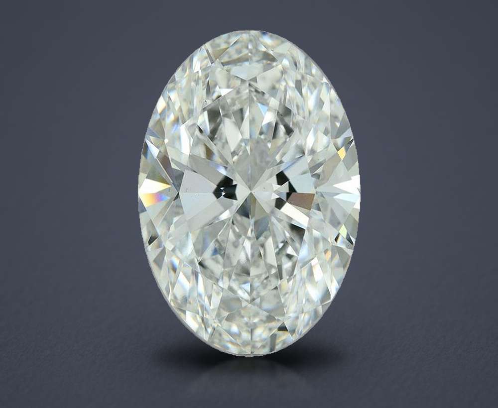 8.21 Carat Oval Lab Diamond