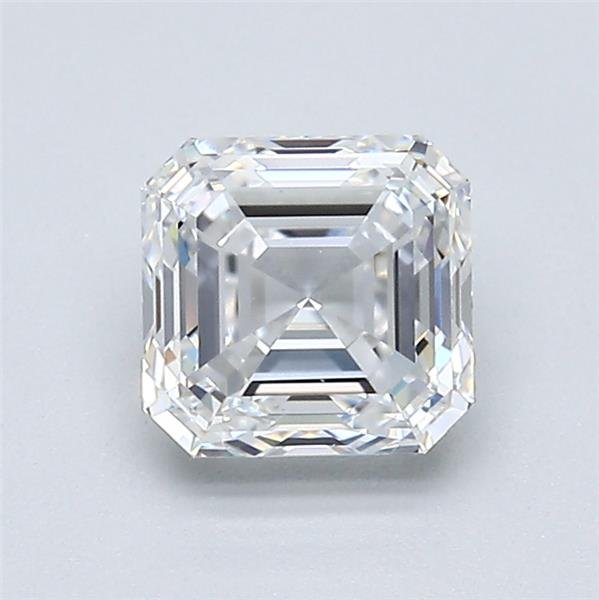 1.01ct E VS2 Rare Carat Ideal Cut Asscher Diamond