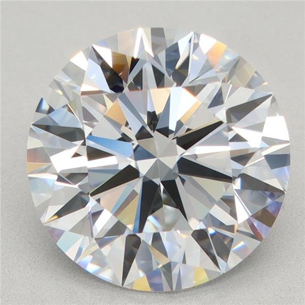 4.03ct F VVS1 Rare Carat Ideal Cut Round Lab Grown Diamond