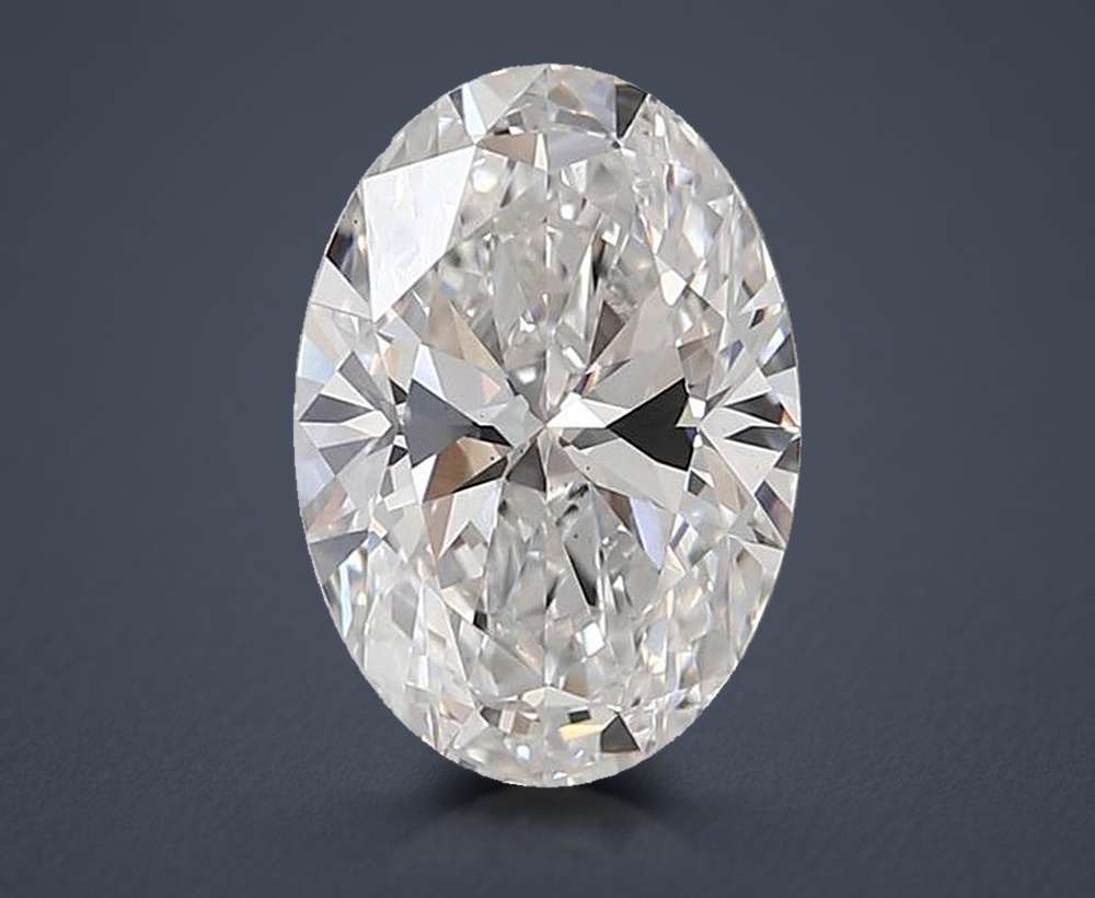 2.54 Carat Oval Lab Diamond