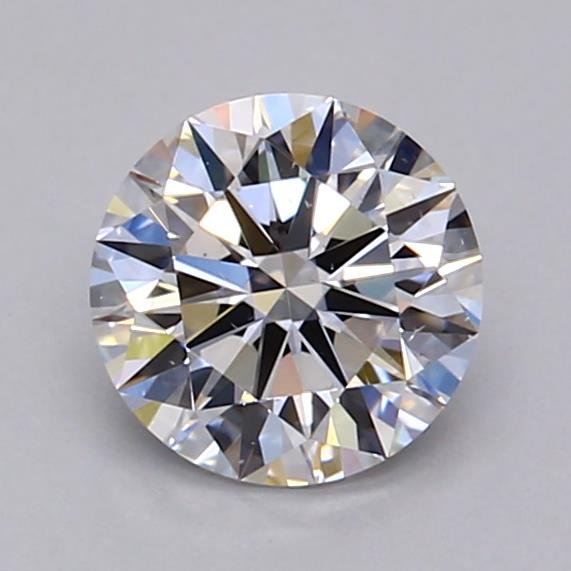 0.46ct D SI1 Rare Carat Ideal Cut Round Diamond